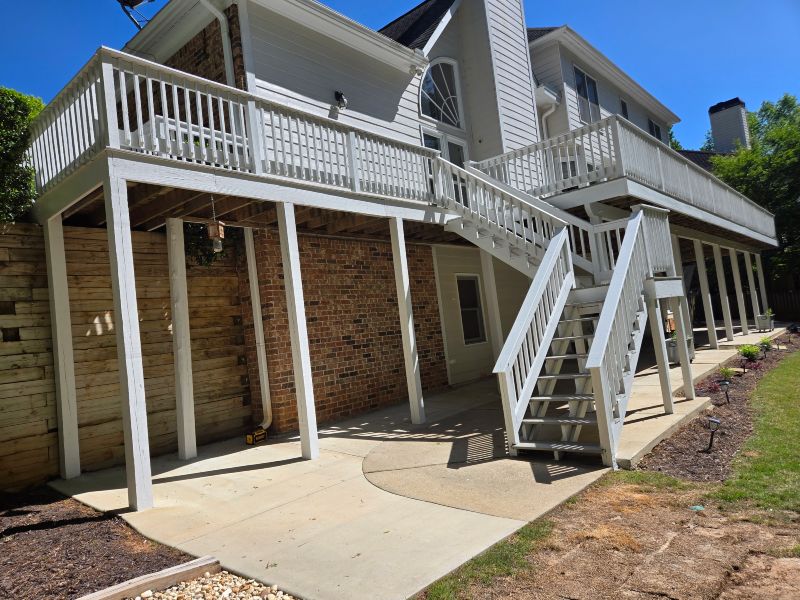 Deck Staining Woodstock GA